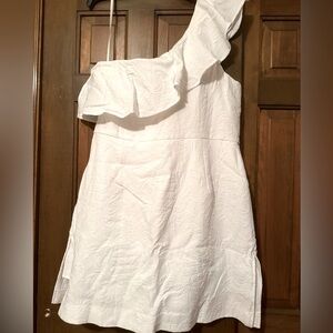 Lilly Pulitzer White Kipton Romper in Resort White Pineapple Pucker NWT